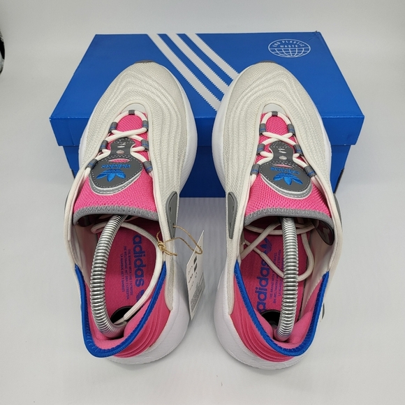 New Adidas adiFOM SLTN 'Cream Pink White' Women's Running Shoes Size 7 - Picture 5 of 9
